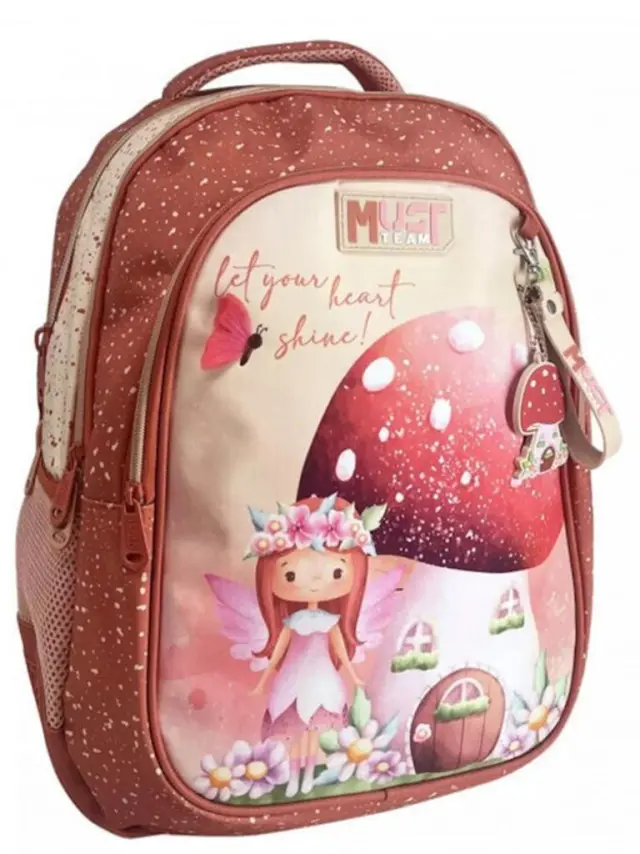 Τσάντα Πλάτης Δημοτικού Romantic Fairy / 587181 (Must)