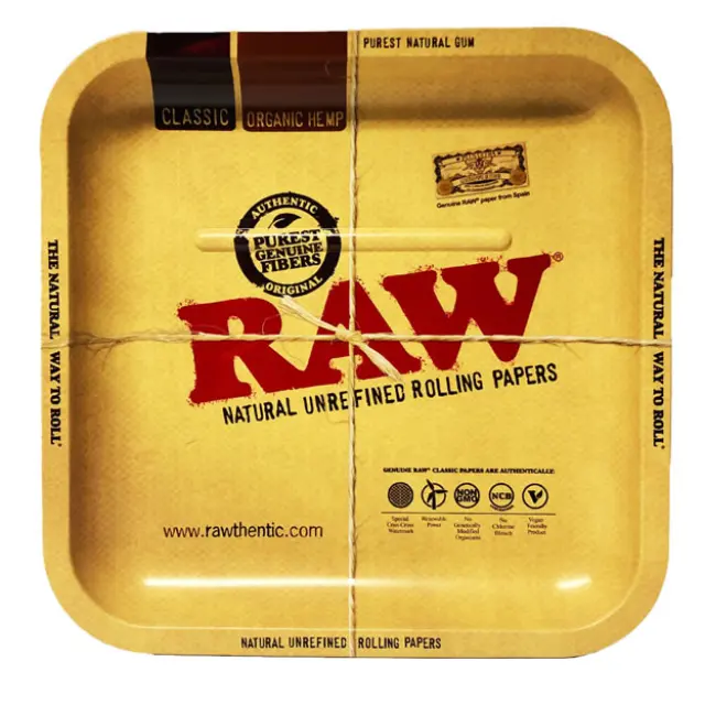 Raw Rolling Tray Δίσκος Square Τετράγωνο (23x23cm)