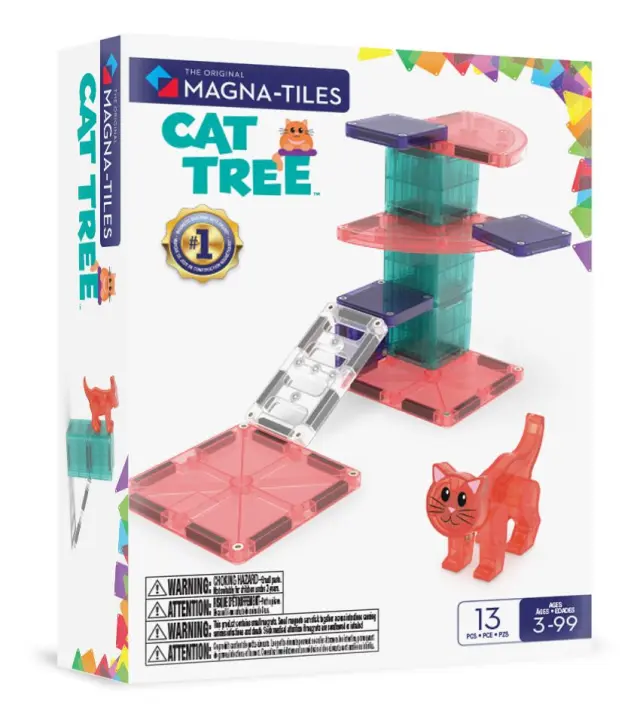 Magna-Tiles Μαγνητικά Πλακίδια Cat Tree 13 Κομμάτια (3+ ετών) 252013CT