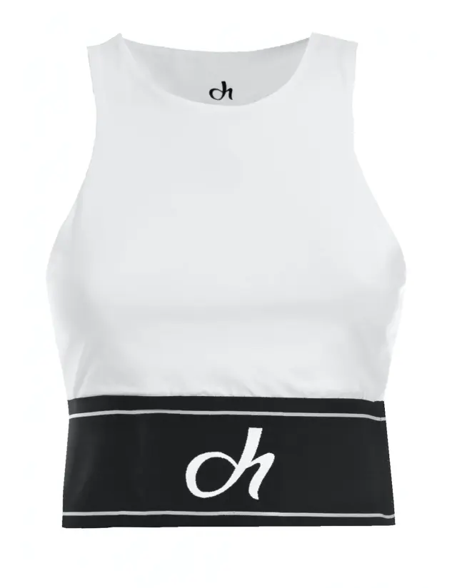 Deha Halter Top White B64401-10001 - L