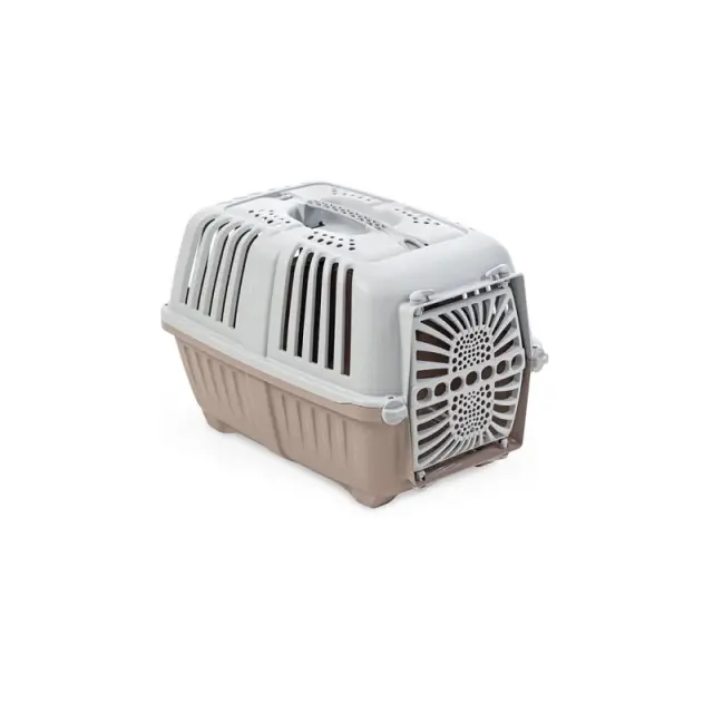MPS Pratiko Plastica Box Μεταφοράς N1 για Ζωάκια έως 10Kg (48x32x33 cm) 33x48x32cm Μονόχρωμο 3
