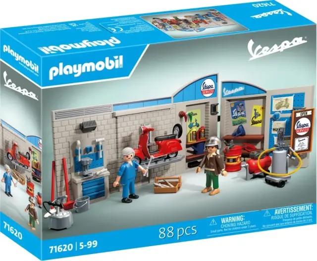 Playmobil Vespa Συνεργείο Για Vespa (71620) 2