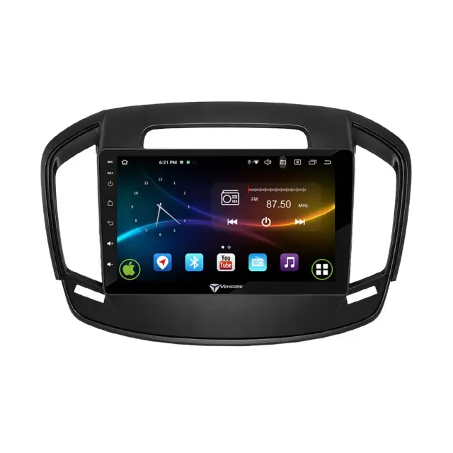 VenCore Οθόνη Multimedia Android 15 9" 9109A MTK6762 Octa-Core 2GB/32GB IPS με Πρόσοψη, CarPlay, Android Auto και Υποστήριξη Κάμερας Οπισθοπορείας AHD για Opel Insignia 2014-2017 – Μαύρη (3236-10007-0064B) 2