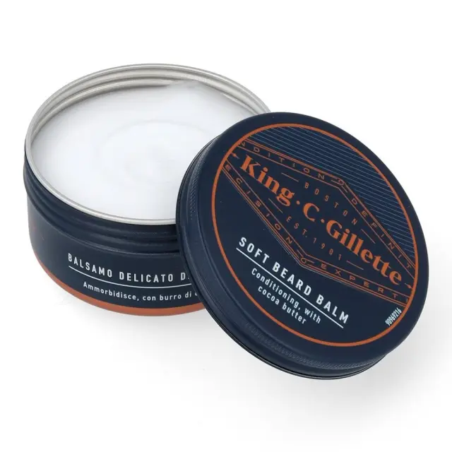 Gillette King Soft Beard Balm with Cocoa Butter 100ml