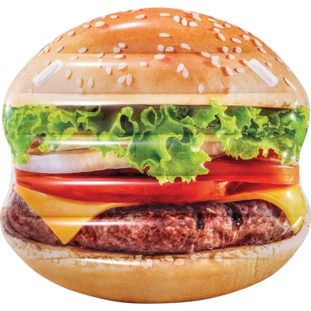 Iντεχ Στρωμα Θαλασσης Φουσκωτο Hamburger 145X142Εκ. (58780)