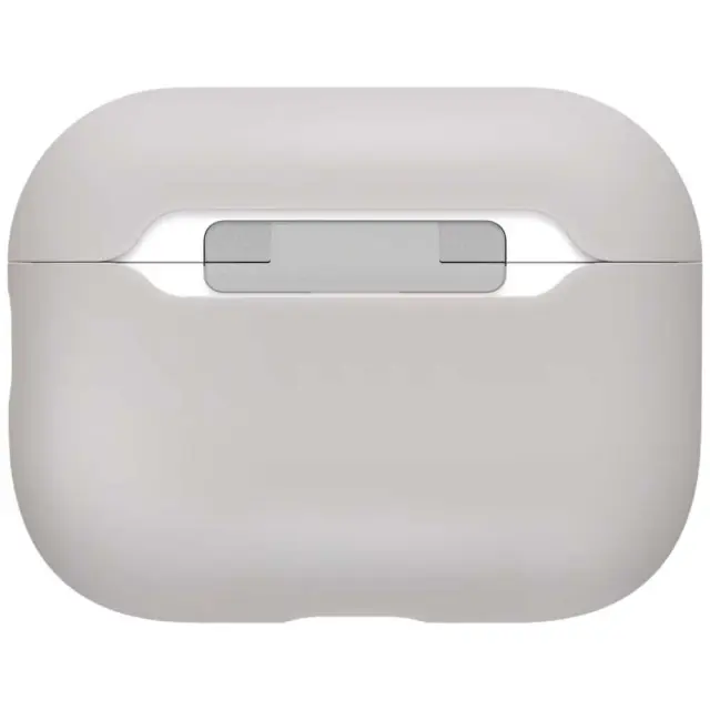 Θήκη UNIQ Lino Hybrid Liquid Silicone για AirPods Pro 3 - Beige Ivory 3