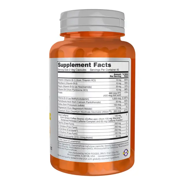 Now Foods Sustained Energy 2