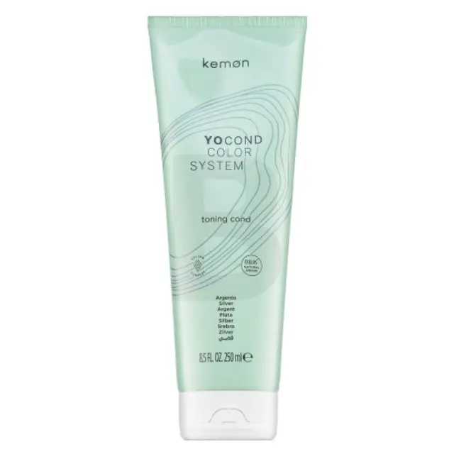 Kemon Yo Cond Color System Toning Cond Toning conditioner to refresh your colour Silver 250 ml
