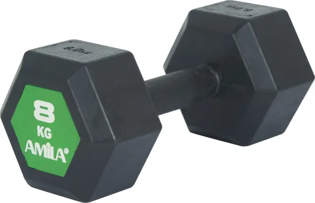 AMILA Aλτήρας Εξάγωνος Original Rubber H - 8,0Kg (90589)