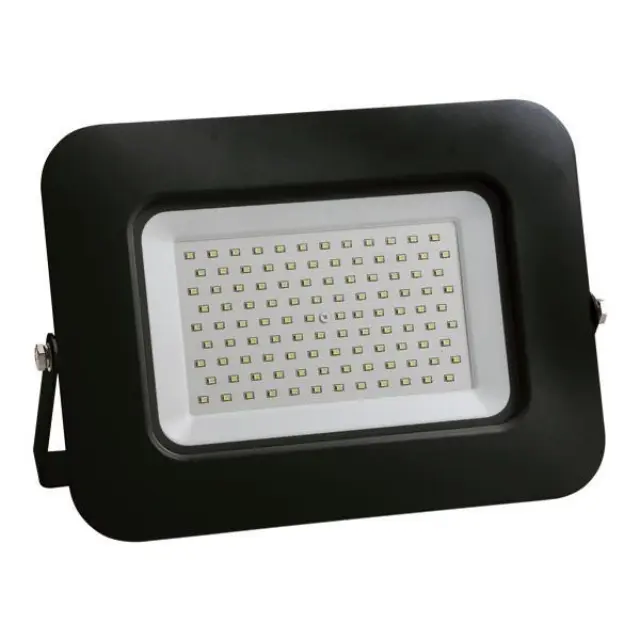 ΠΡΟΒΟΛΕΑΣ LED 100W SMD ΒΑΣΗ 360° ΜΑΥΡΟΣ IP65 4000k Μαύρο
