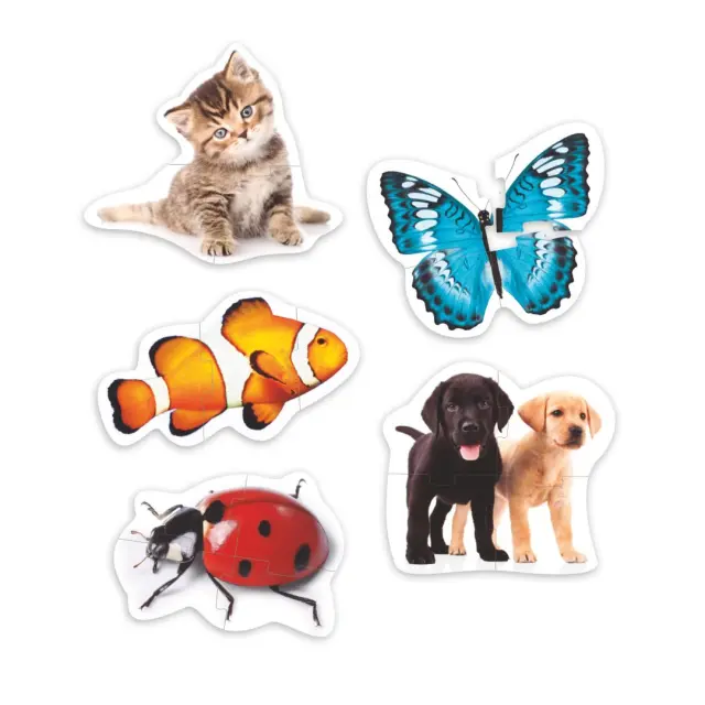 Akros 9 Maxi Puzzles - Ζώα (2-5 ετών) 50221 2