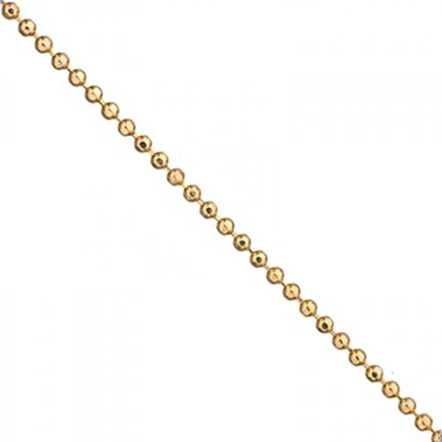 Αλυσίδα Καζανάκι Ανοξείδωτο Ατσάλι 304 Golden - Ø1.5mm - 1m