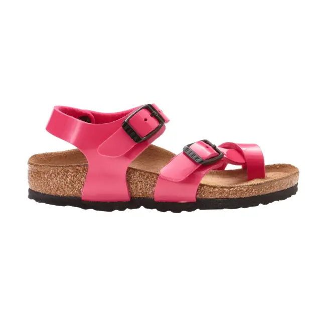 Birkenstock Πέδιλα Παιδικό Birko-Flor Patent(Ανθεκτικό Υλικό Της Birkenstock-Επιτρέπει Την Επαφή Με Το Νερό) Ροζ BIR/TAORMINA KIDS 311293 L/PINK