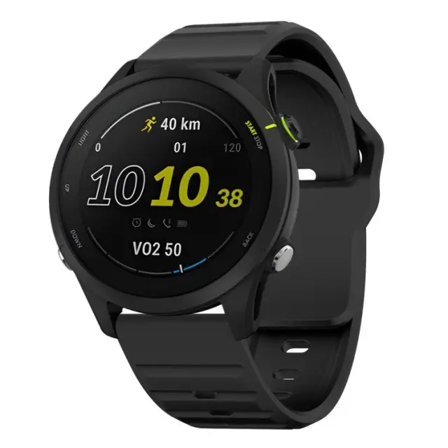 Λουράκι Wave Pattern για Smartwatch 22mm-Black OEM