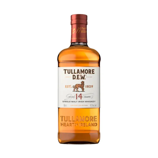 TULLAMORE DEW 14 YEARS AGED SINGLE MALT WHISKEY 700ML