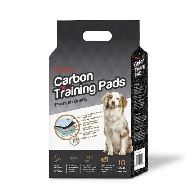 Pet Interest Εκπαιδευτικές Πάνες με Ενεργό Άνθρακα 60x90cm 10τμχ