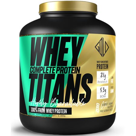 Whey Titans Zero (2 kg) Καθαρή Πρωτεΐνη - GoldTouch Nutrition (Βανίλια Μπισκότο)
