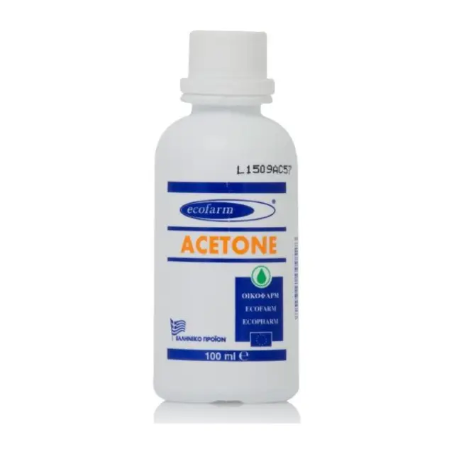 Ecofarm Acetone Καθαρό Ασετόν Νυχιών 100ml