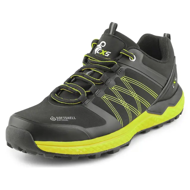 Παπούτσια Πεζοπορίας Softshell CXS Sport black-green - 40