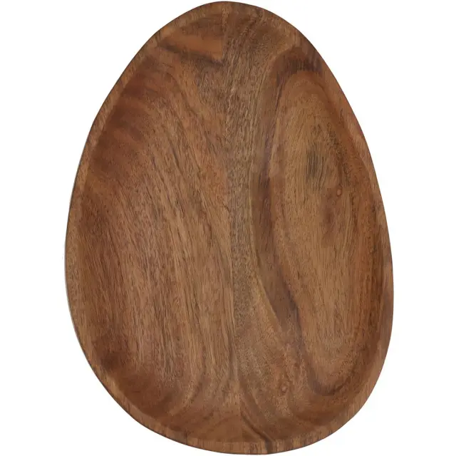 Δίσκος Καφέ Ξύλο 30.5x22x2.5cm 2
