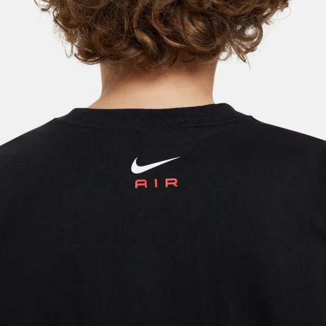 Nike Air ΠΑΙΔΙΚΗ ΜΠΛΟΥΖΑ (FV2343-012) - Μαύρο-Κόκκινο - S 8-10 ετών 2