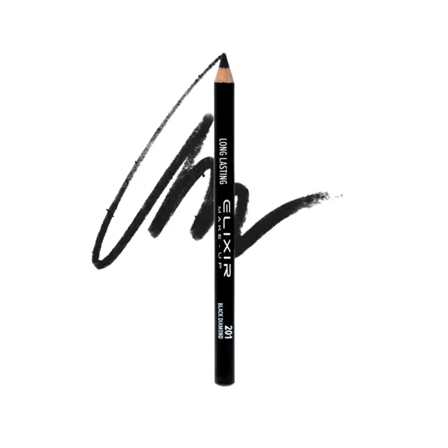 Elixir Long Lasting Μολύβι Ματιών 201-Black Diamond