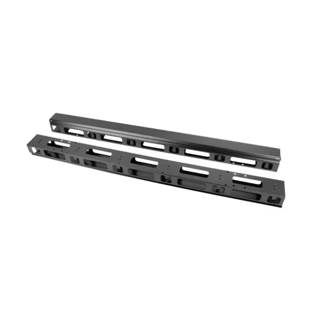 Lanberg Verical Cable Management Panel 27U for 19" Free-Standing Cabinets 2pcs Black (AK-1207-B)