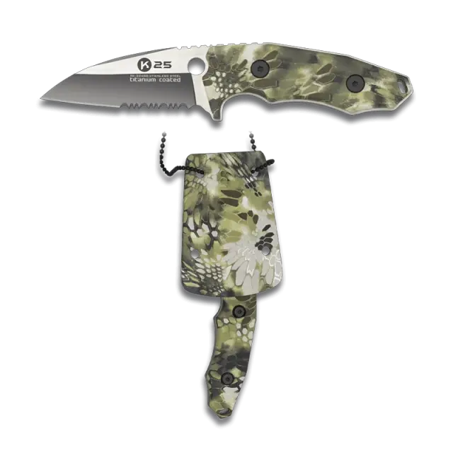 K25 32466 G10 Camo phyton Mαχαίρι Επικαλυμμένο με τιτάνιο