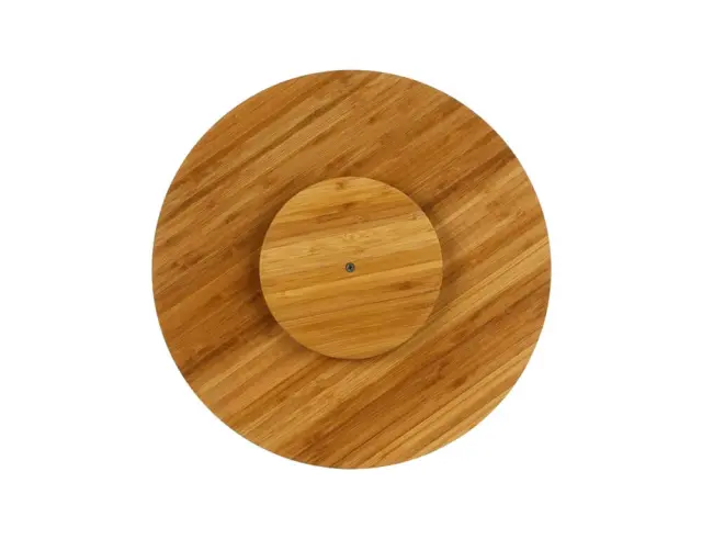 Ξύλινος Δίσκος Κοπής Secret De Gourmet από Ξύλο Bamboo, 35x35x3.2cm 540724266 2