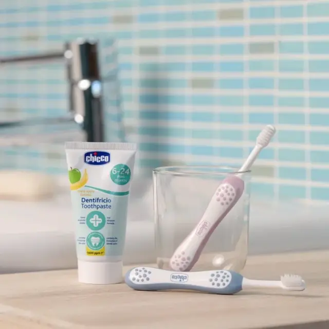 Chicco Οδοντόβουρτσα για Βρέφη (6-36m) 1τμχ - Σιελ (12081-11) 3