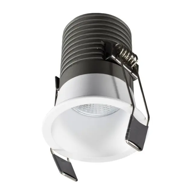 ΣΠΟΤ ΧΩΝΕΥΤΟ LED 18W Φ75 3000Κ ΛΕΥΚΟ Άσπρο