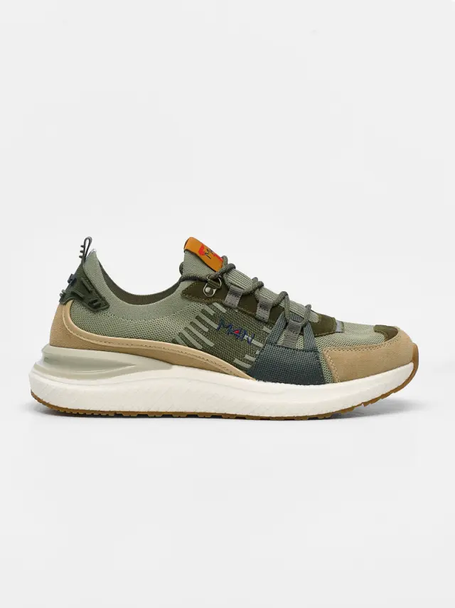 Comart Sneakers Ανδρικό ύφασμα/δέρμα Πράσινο M4N/6048 SALVIA - 44 2
