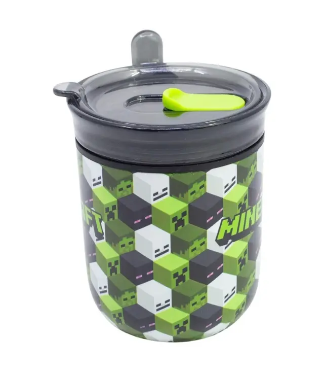 Κούπα ανοιξείδωτη HARMONY DW MUG WITH LID 470 ML MINECRAFT ICONICMONO 31327 2