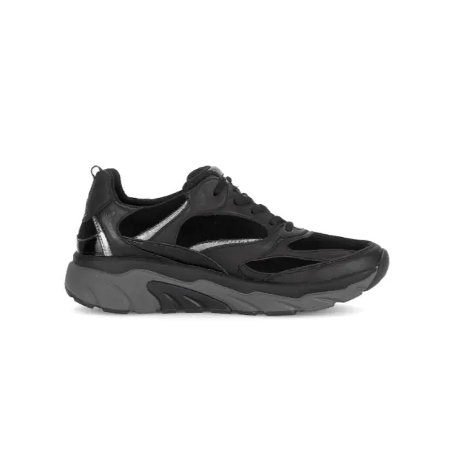 Gabor Sneakers Γυναικείο δέρμα/δέρμα Nubuck Μαύρο GAB/76936 47-SCHWARZ