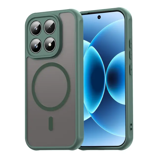 Techsuit® HaloFrost II MagSafe Θήκη για Xiaomi 17- Green.