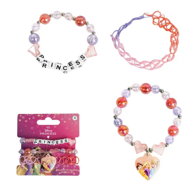 Σετ Βραχιολάκια παιδικά kids bracelets 3 pieces Disney Princess 2500003069
