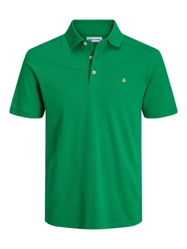JJEPAULOS POLO SS NOOS Green Bee