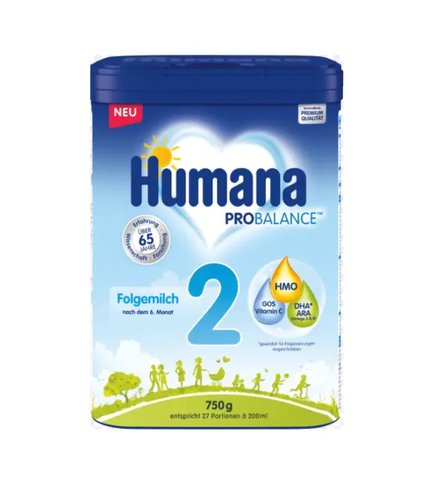 Humana 2 Pro Balance 6m+ Βρεφικό Γάλα σε Σκόνη, 750gr