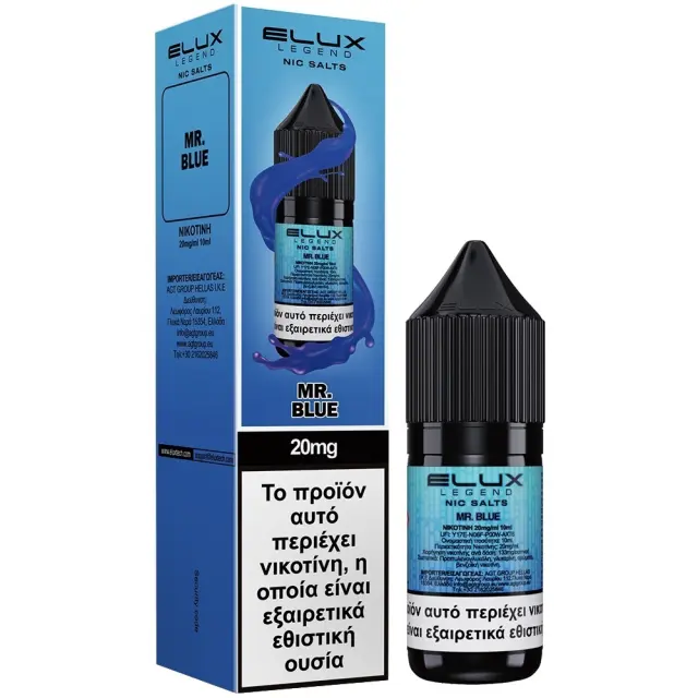 Elux Mr. Blue 10ml 20mg Nic Salts
