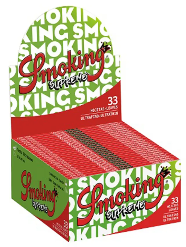 Smoking Χαρτάκια - Supreme King Size 33φ. - 50τεμ.