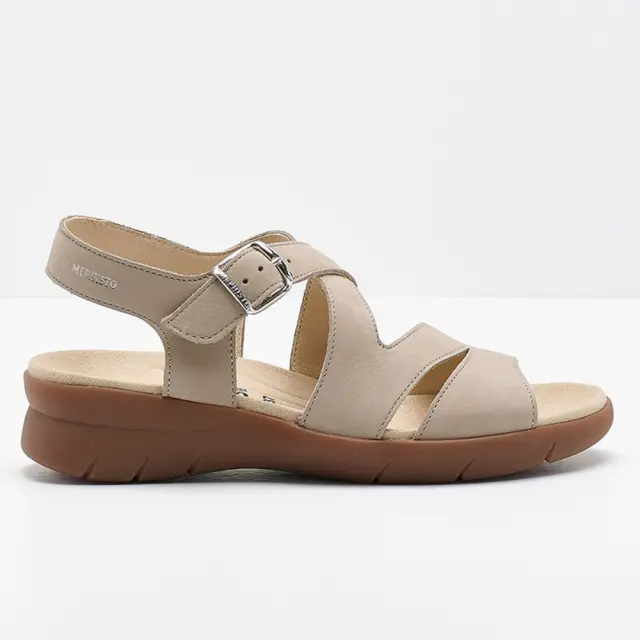 Mephisto Πέδιλα Γυναικείο δέρμα Nubuck Γκρί MEP/EVA GREY