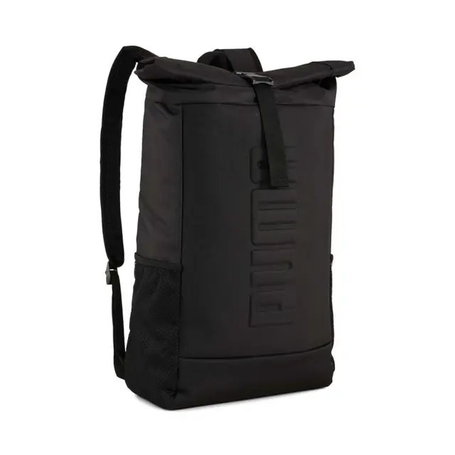 Puma Adult S Rolltop Backpack Μαύρο 092794-01 (Puma) - One Size