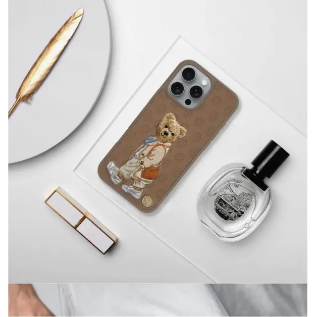 ZUCK BEAR case PARIS GENTLEMAN for IPHONE 16 Pro bag 2