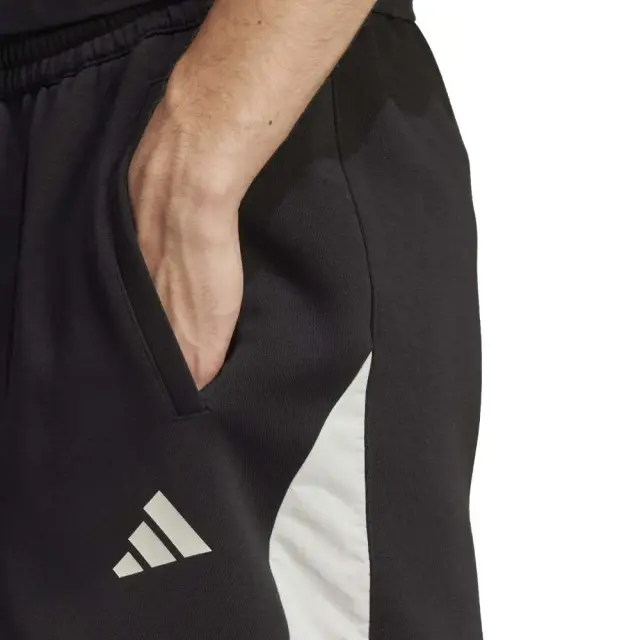 adidas Essentials Colorblock Short (JD8057-Black) - Μαύρο 2