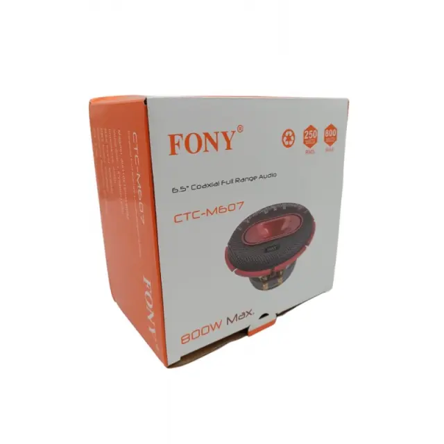 ΗΧΕΙΟ ΑΥΤΟΚΙΝΗΤΟΥ 250W FONY CTC-M607 3