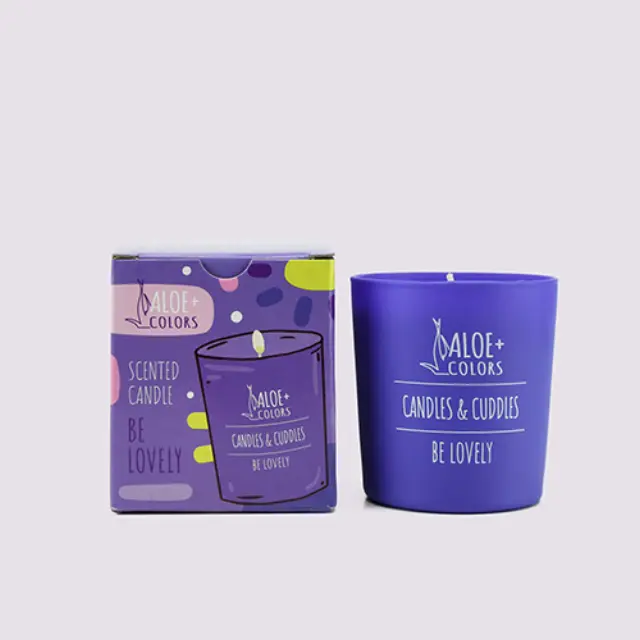 Aloe Colors Αρωματικό Κερί Σόγιας Be Lovely 220gr