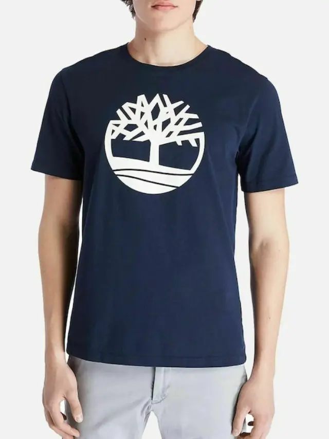 TIMBERLAND KBEC RIVER TREE ΜΠΛΟΥΖΑ ΑΝΔΡΙΚΗ - DJ5 NAVY BLUE