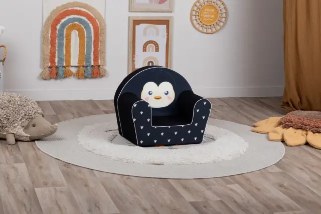 Delsit Παιδική Πολυθρόνα Με Μπράτσα Penguin with Feet 2