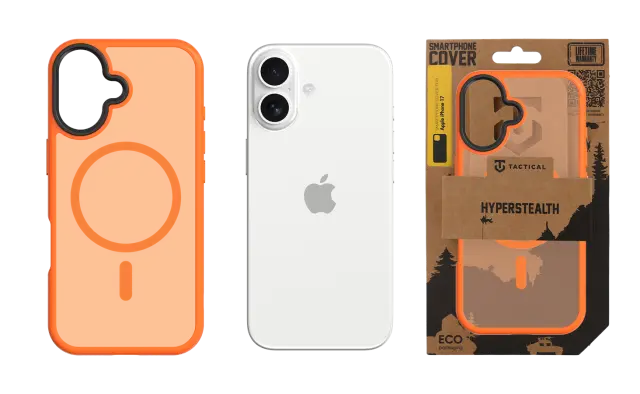 Tactical MagForce Hyperstealth Cover for Apple iPhone 17 Agent Orange 3