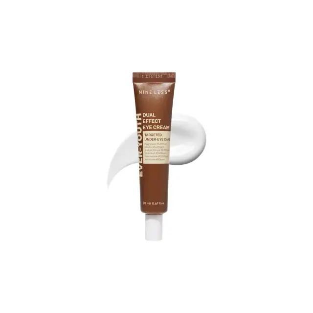 NINE LESS Ever-youth Dual Effect Eye Cream - Φόρμουλα διπλής δράσης για άμεσο Lifting + μακροχρόνια φροντίδα των ρυτίδων 20ml